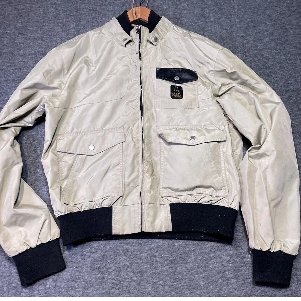Compagnia Della Moda Bomber Jacket Urban Mens size 42 US 52‎ EUR Front Pockets